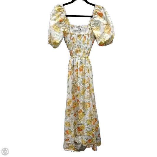 Dress Casual Maxi By Faithfull The Brand In Floral Print, Size: 2