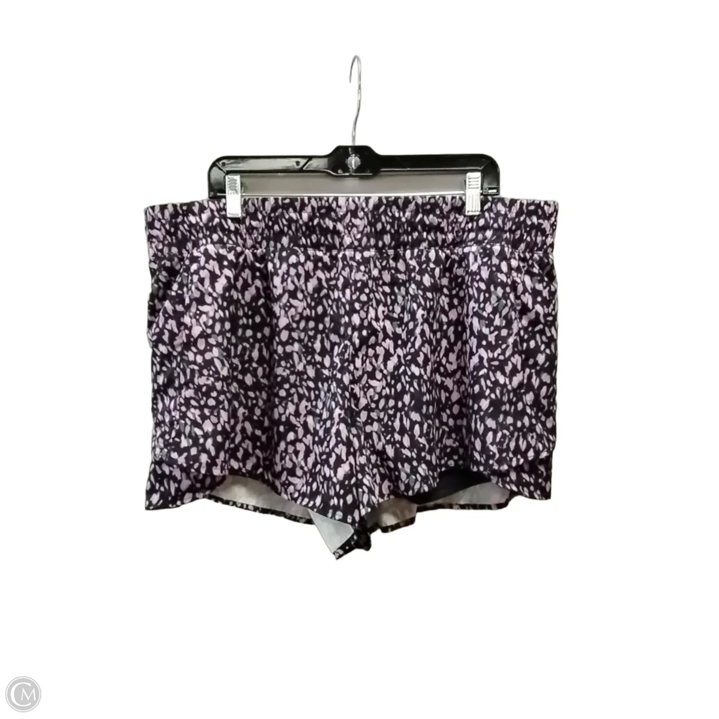 Athletic Shorts By Avia In Purple, Size: 1x