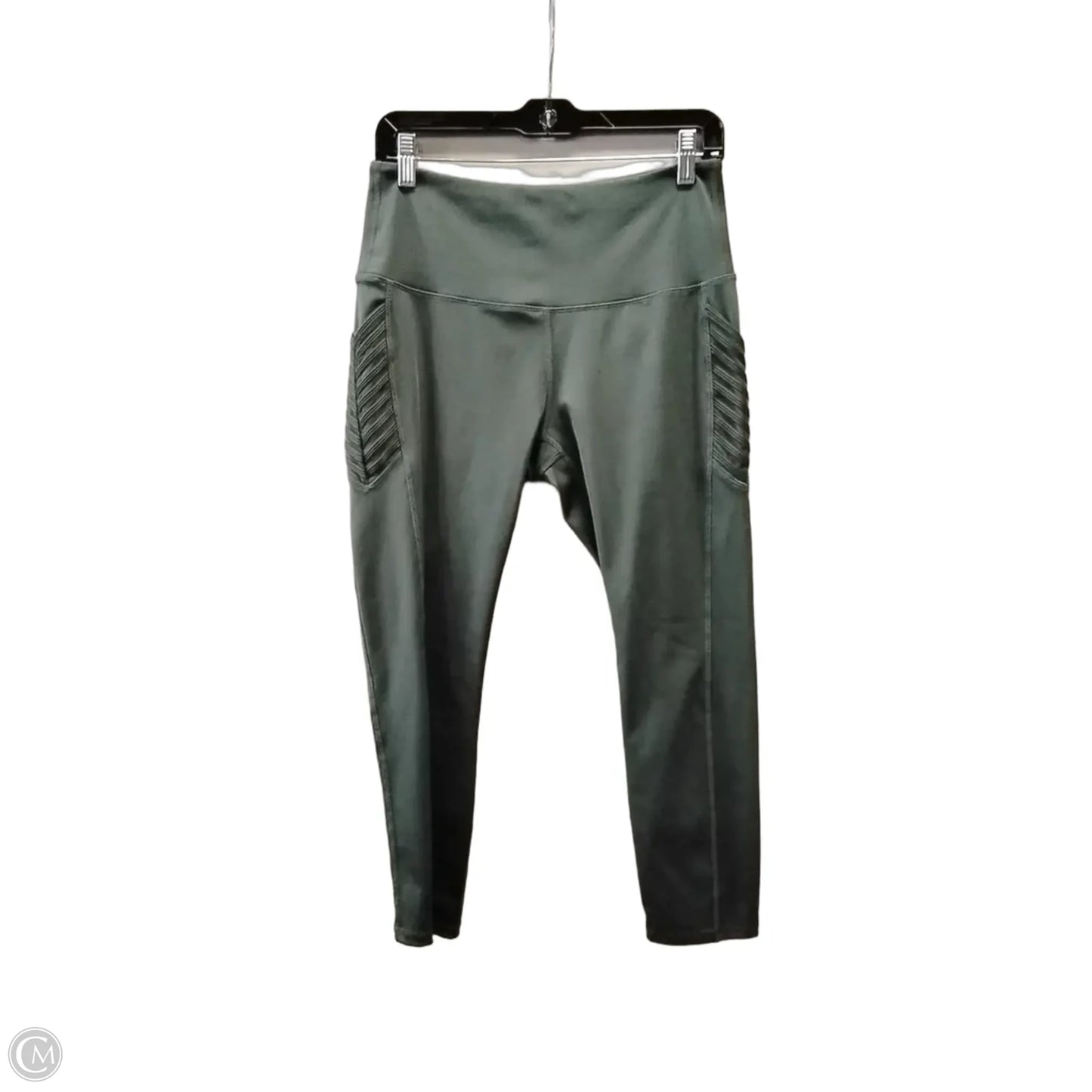 Athletic Leggings By Legend In Green, Size: L