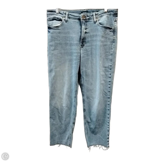 Jeans Cropped By J. Jill In Blue Denim, Size: 12