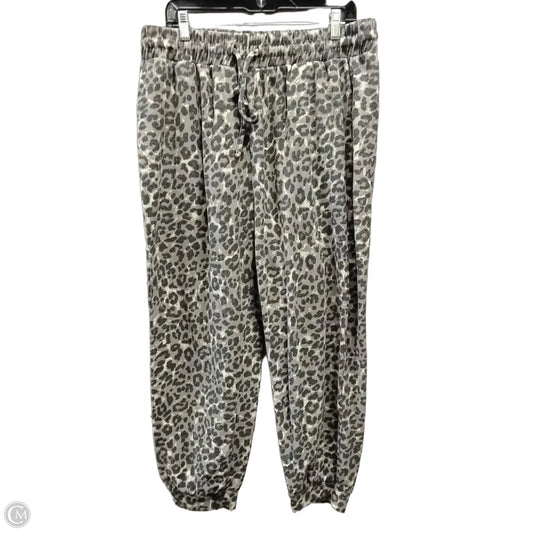 Pants Lounge By Zenana In Animal Print, Size: 20