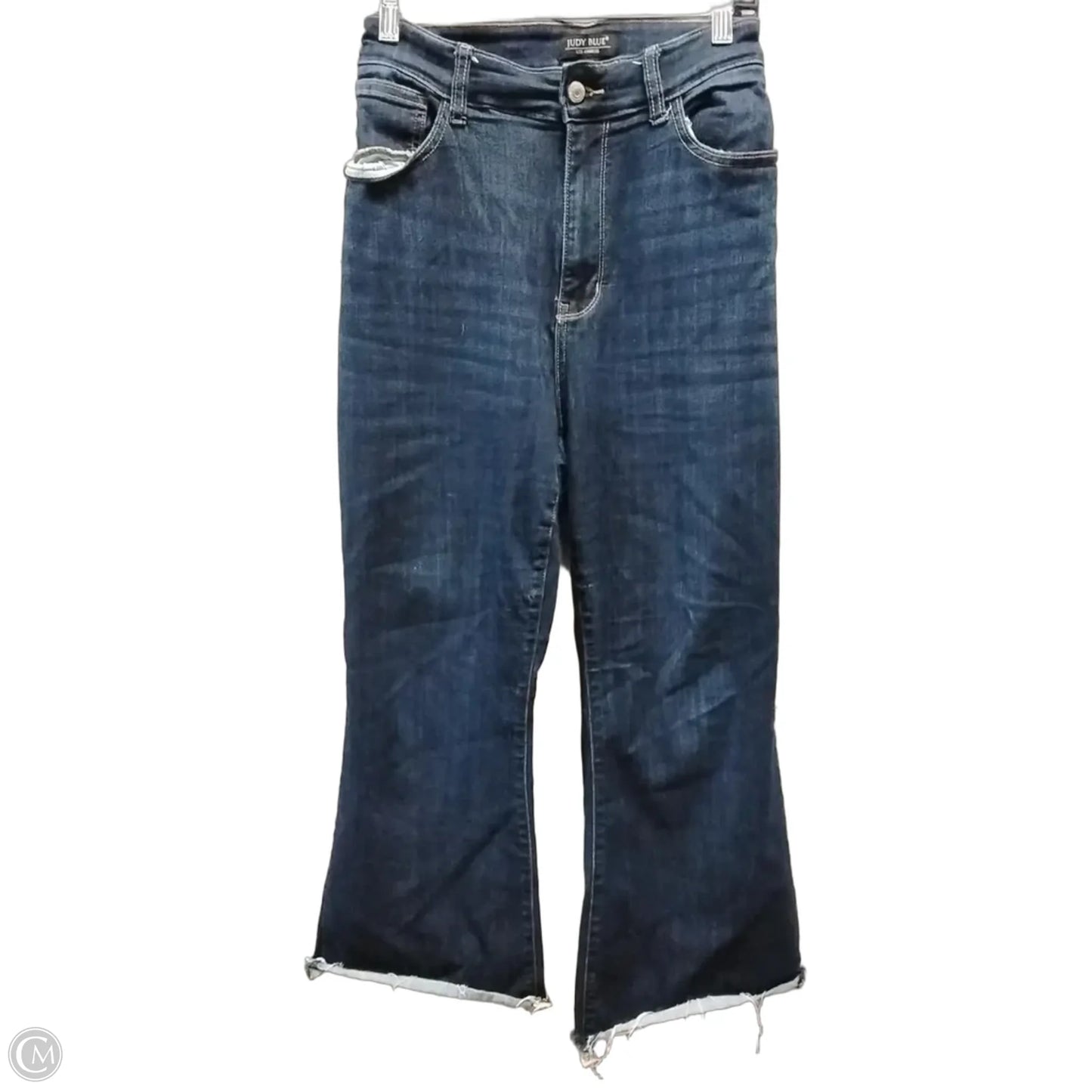 Jeans Flared By Judy Blue In Blue Denim, Size: 20w