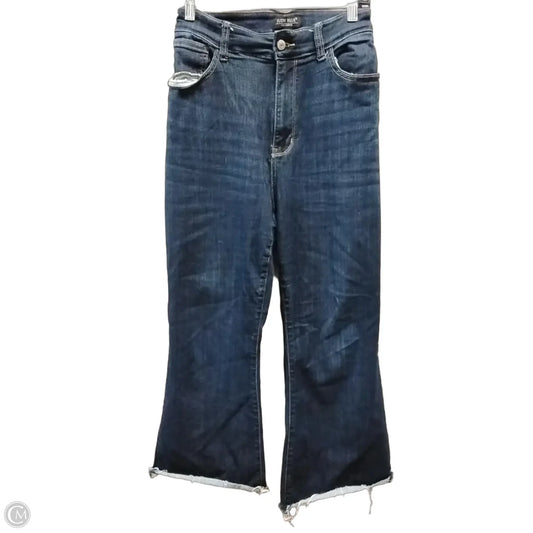 Jeans Flared By Judy Blue In Blue Denim, Size: 20w