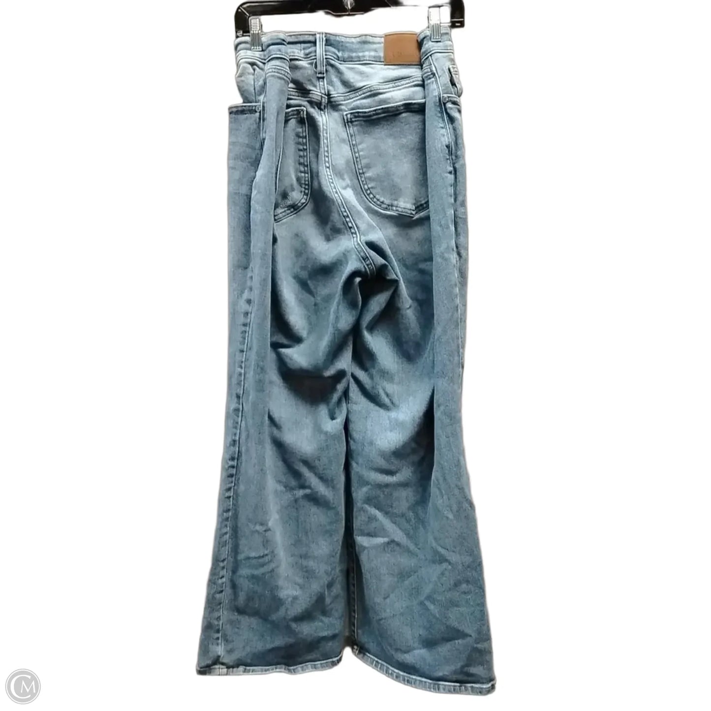 Jeans Wide Leg By Judy Blue In Blue Denim, Size: 16w
