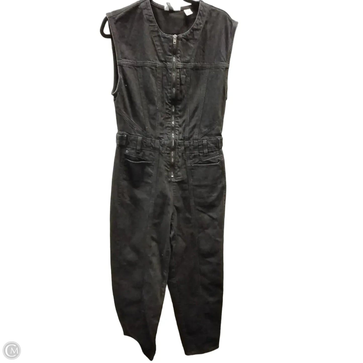 Jumpsuit By Universal Thread In Black Denim, Size: S
