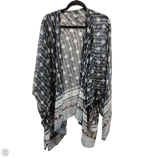 Shawl By Lane Bryant In Blue, Size: Onesize