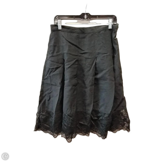 Skirt Midi By Isaac Mizrahi In Black, Size: 8