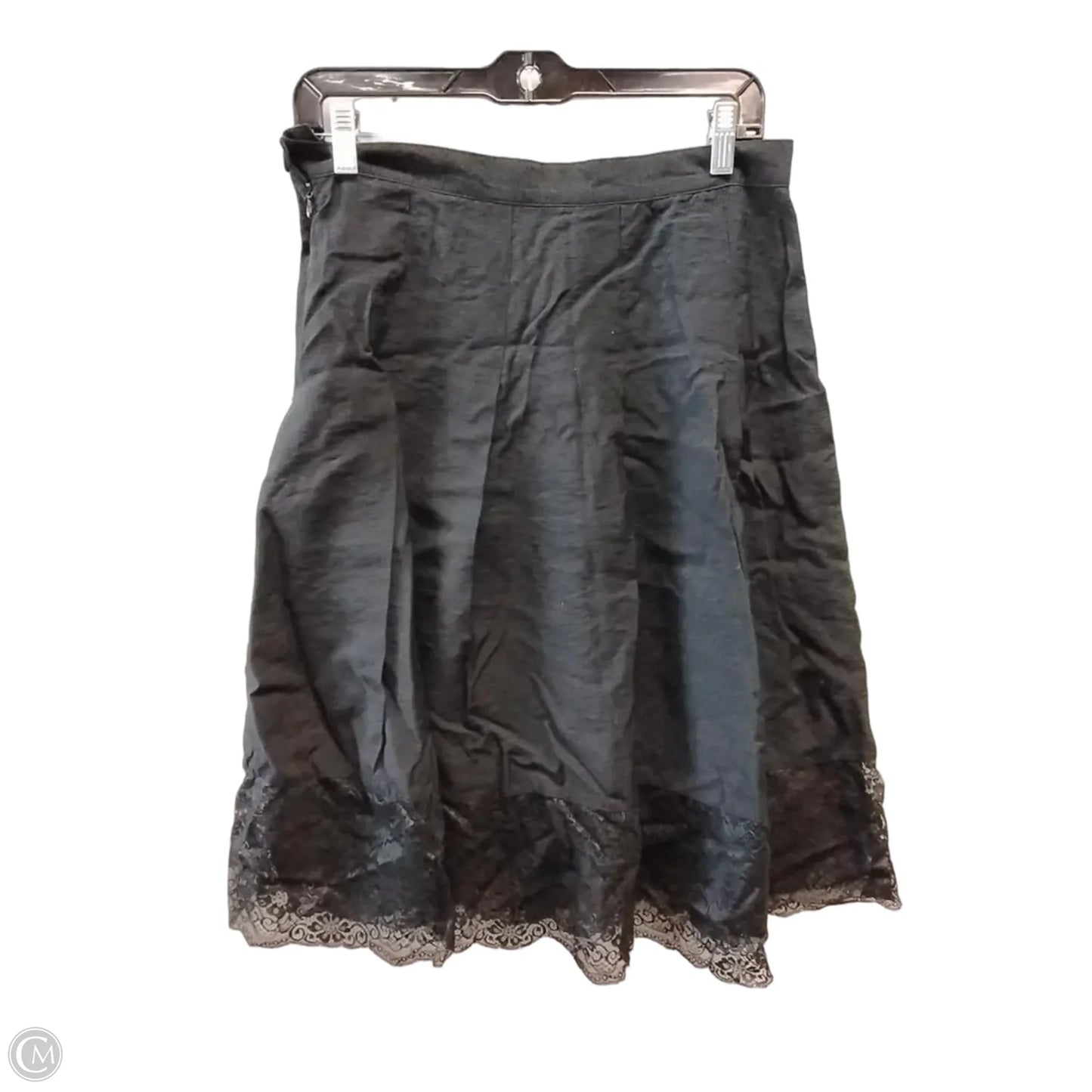 Skirt Midi By Isaac Mizrahi In Black, Size: 8