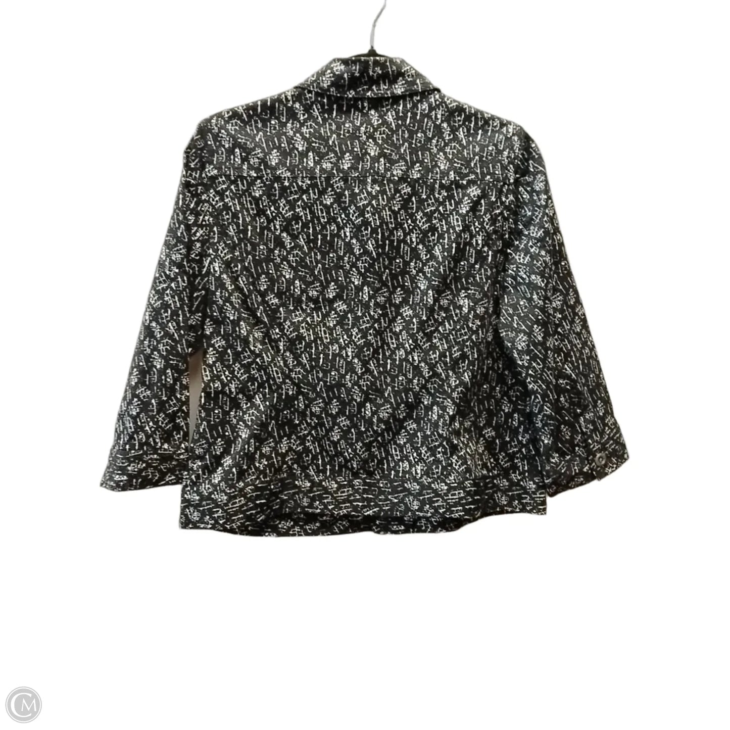 Jacket Other By Chicos In Black, Size: M