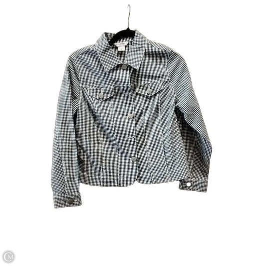 Jacket Other By Allison Daley In Plaid Pattern, Size: Sp