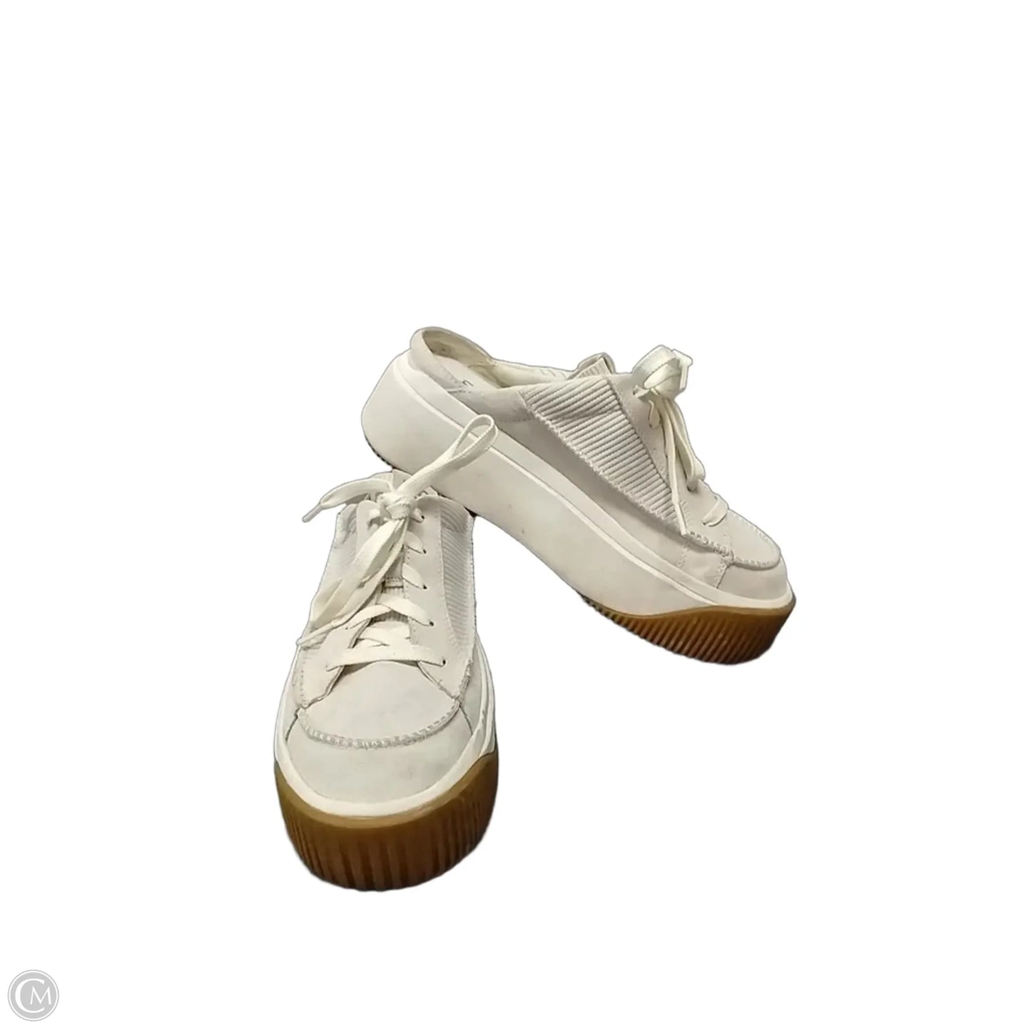 Shoes Designer By Ugg In Cream, Size: 9.5
