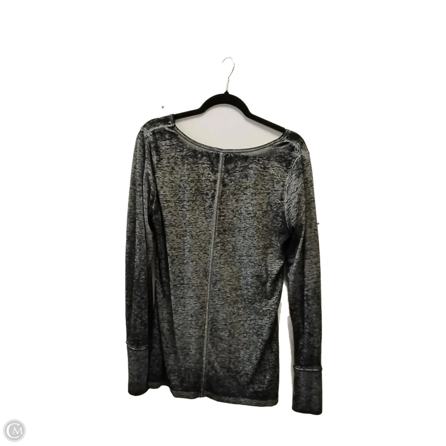 Top Long Sleeve By Maurices In Grey, Size: Xl