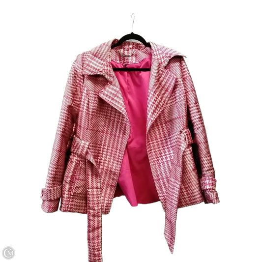 Jacket Other By White House Black Market In Geometric Pattern, Size: L