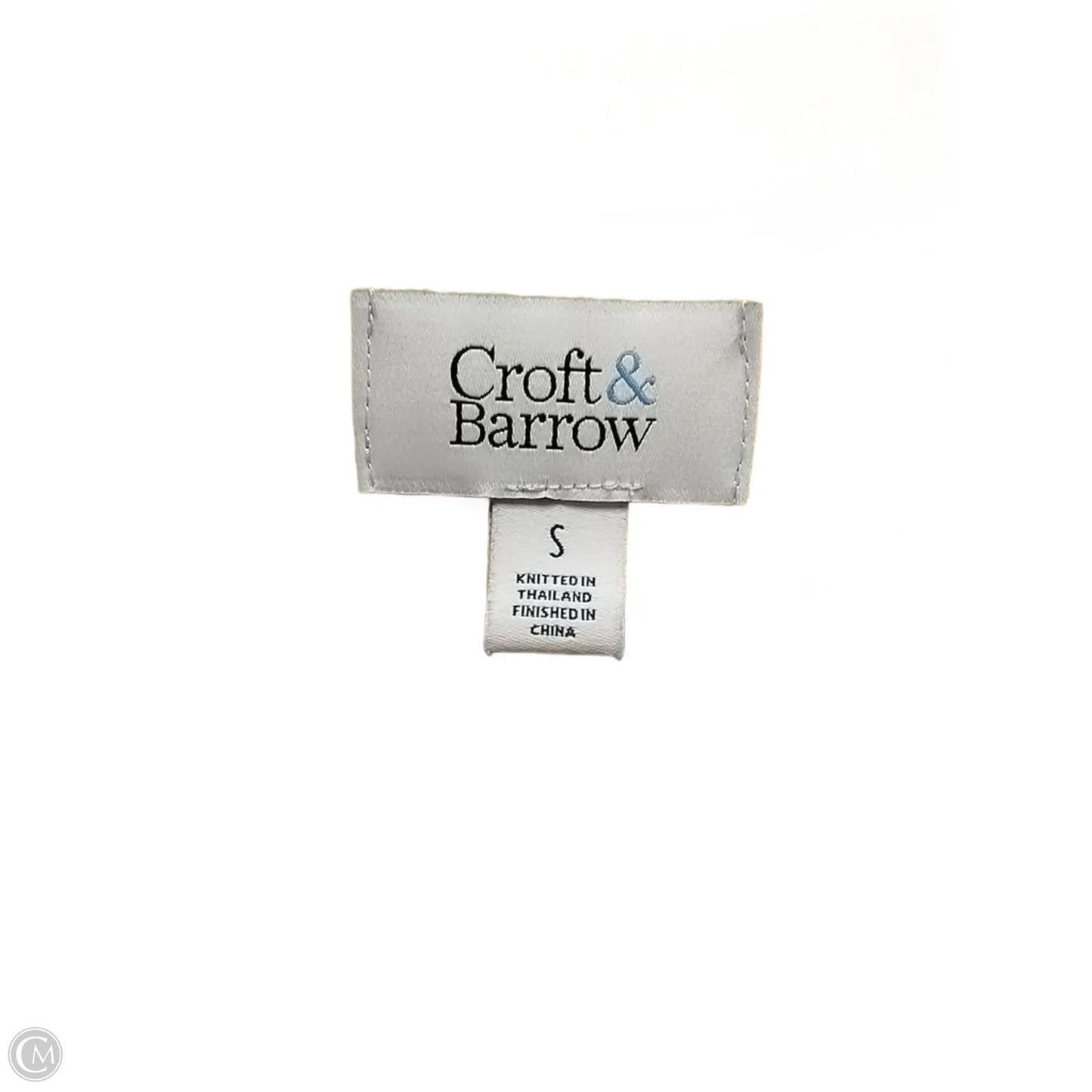 Sweater Cardigan By Croft And Barrow In Yellow, Size: S