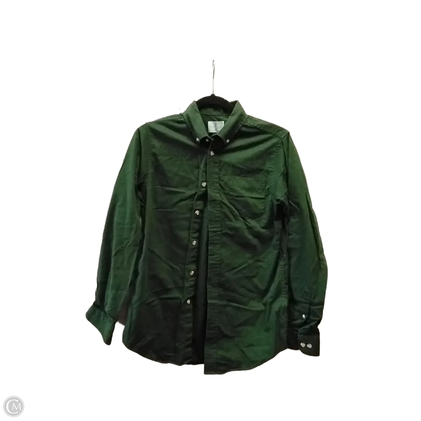 Top Long Sleeve By Clothes Mentor In Green, Size: 14