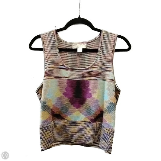 Top Sleeveless By Clothes Mentor In Multi-colored, Size: M