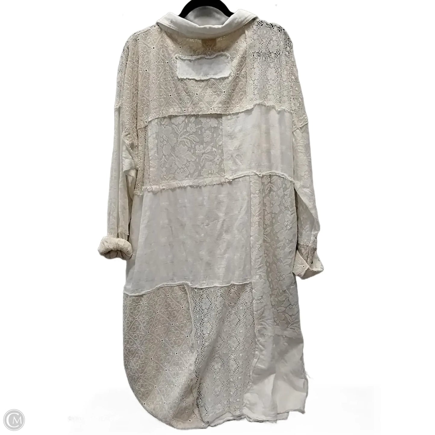 Jacket Other By Artistic Works By Lu In Cream, Size: M