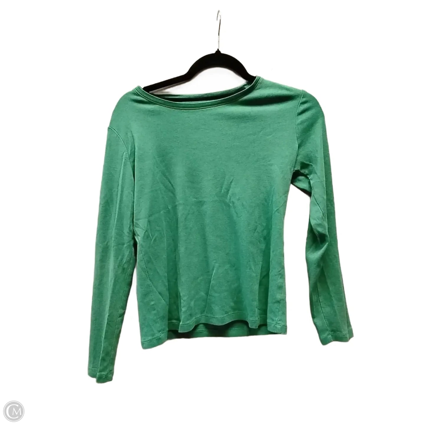 Top Long Sleeve By Talbots In Green, Size: S