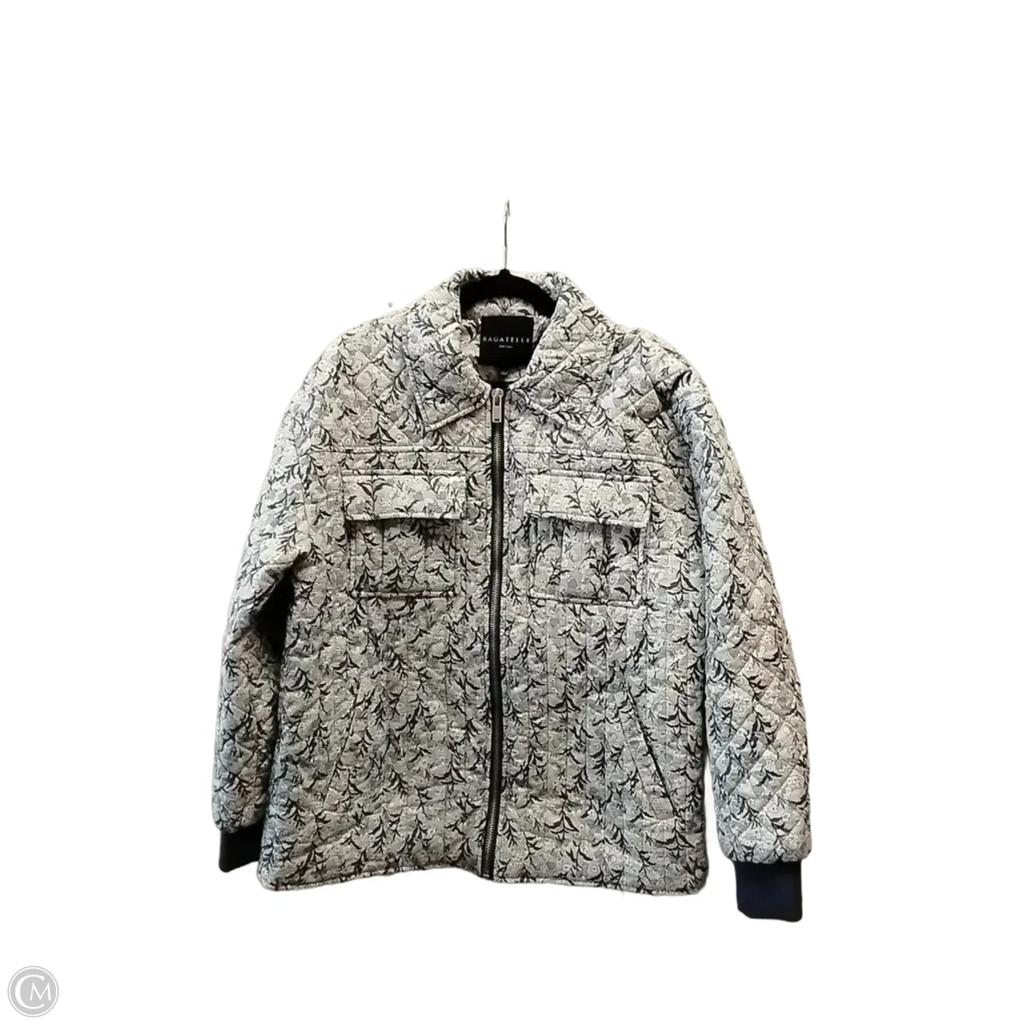 Jacket Puffer & Quilted By Bagatelle In Floral Print, Size: M