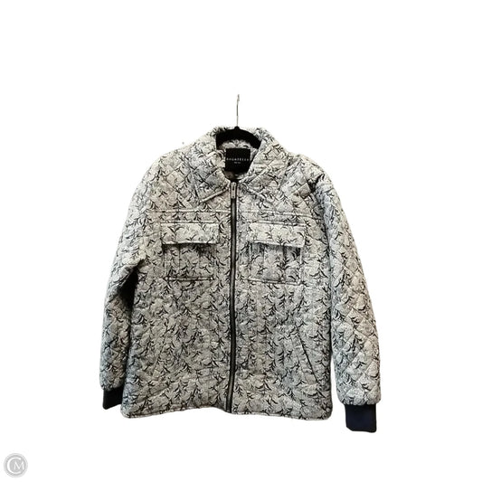 Jacket Puffer & Quilted By Bagatelle In Floral Print, Size: M