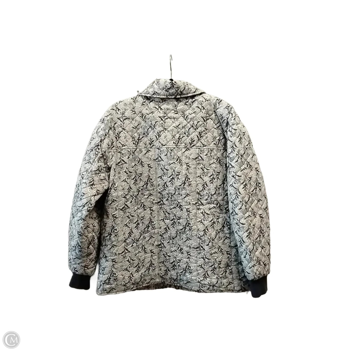 Jacket Puffer & Quilted By Bagatelle In Floral Print, Size: M