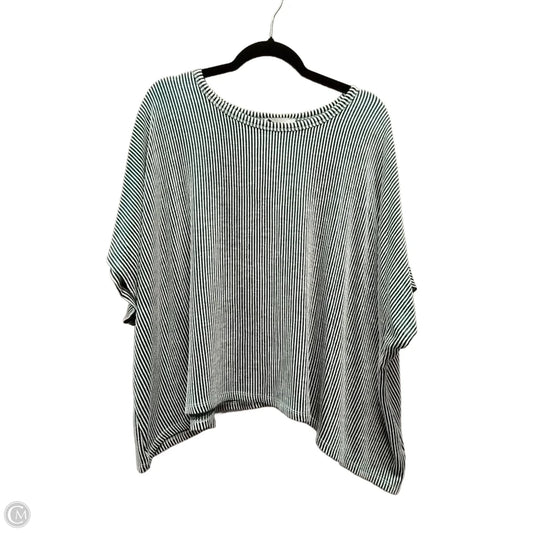 Top Short Sleeve By Zenana In Green, Size: 2x