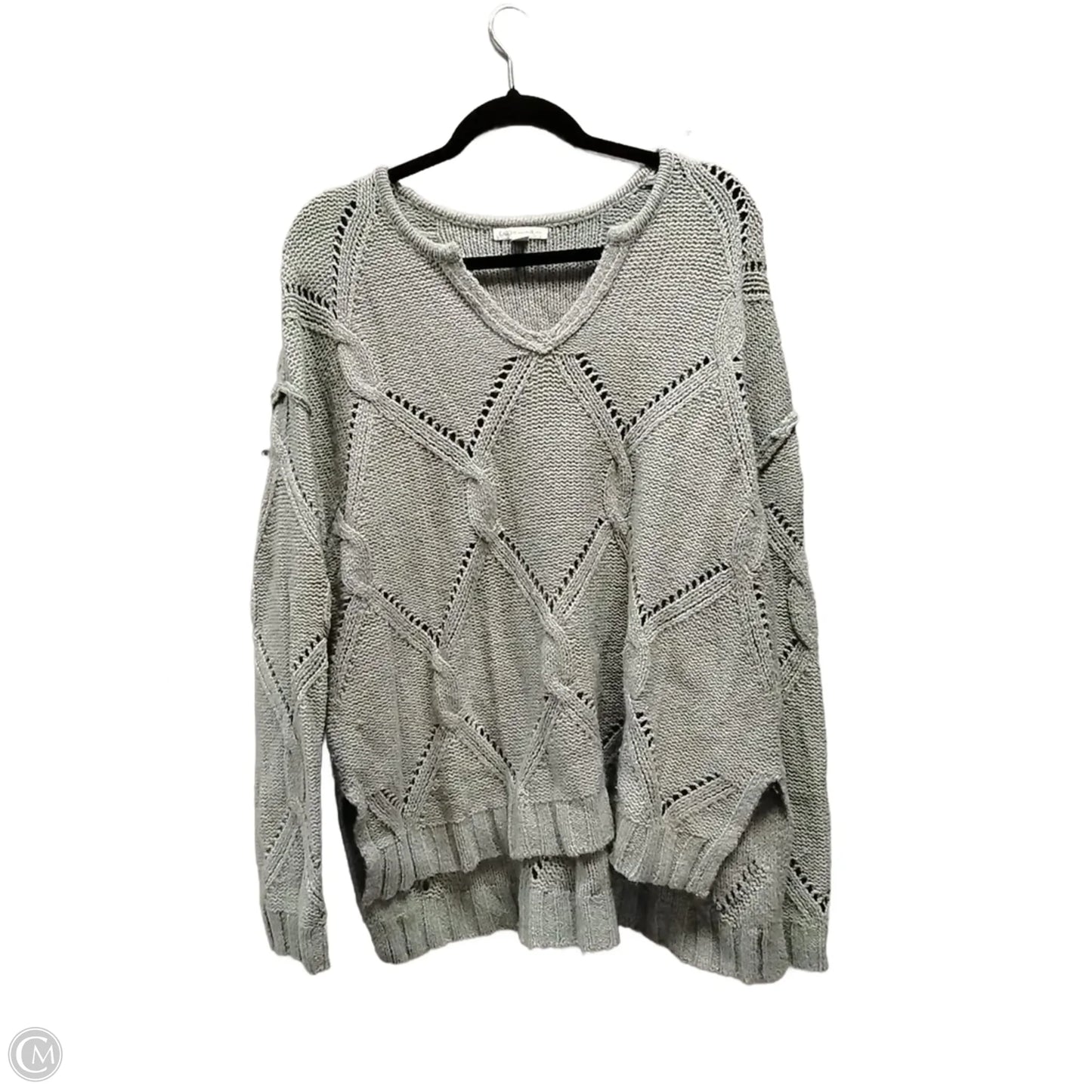 Sweater By Cato In Green, Size: Xl