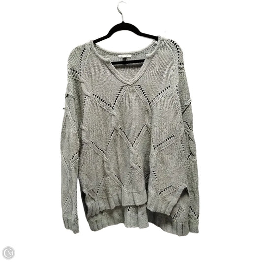 Sweater By Cato In Green, Size: Xl