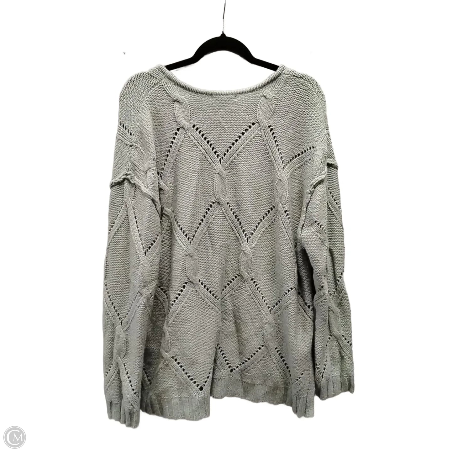 Sweater By Cato In Green, Size: Xl