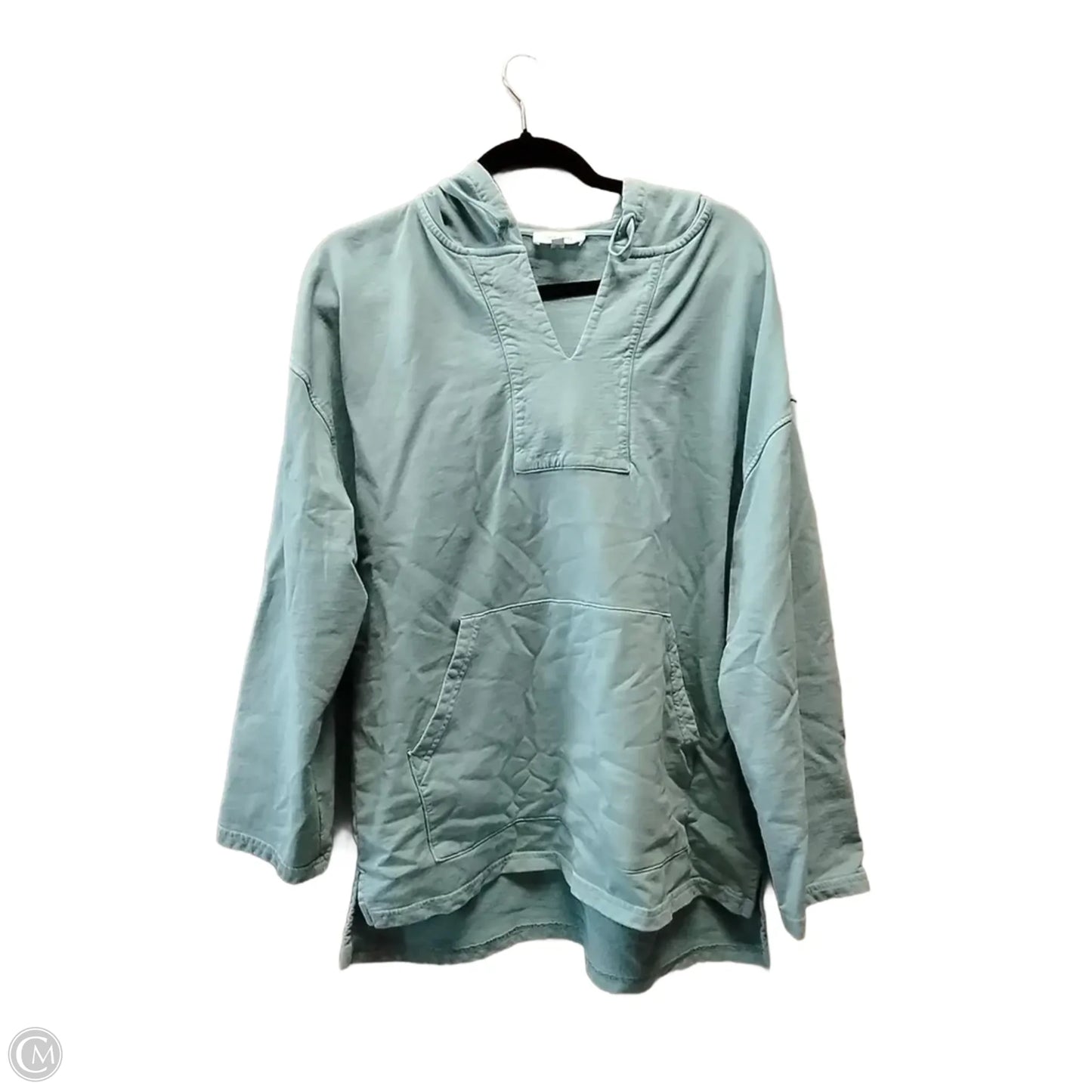 Sweatshirt Hoodie By Haven In Blue, Size: L