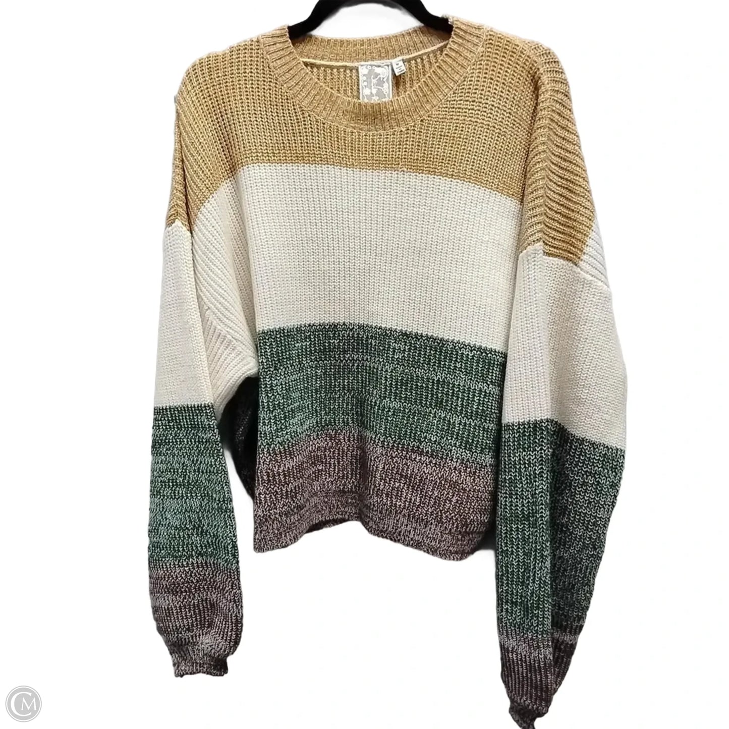 Sweater By Sadie & Sage In Striped Pattern, Size: M