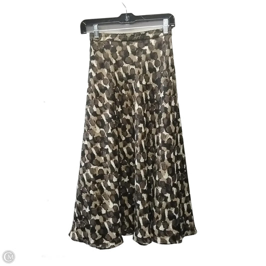 Skirt Maxi By Coldwater Creek In Brown, Size: Xs