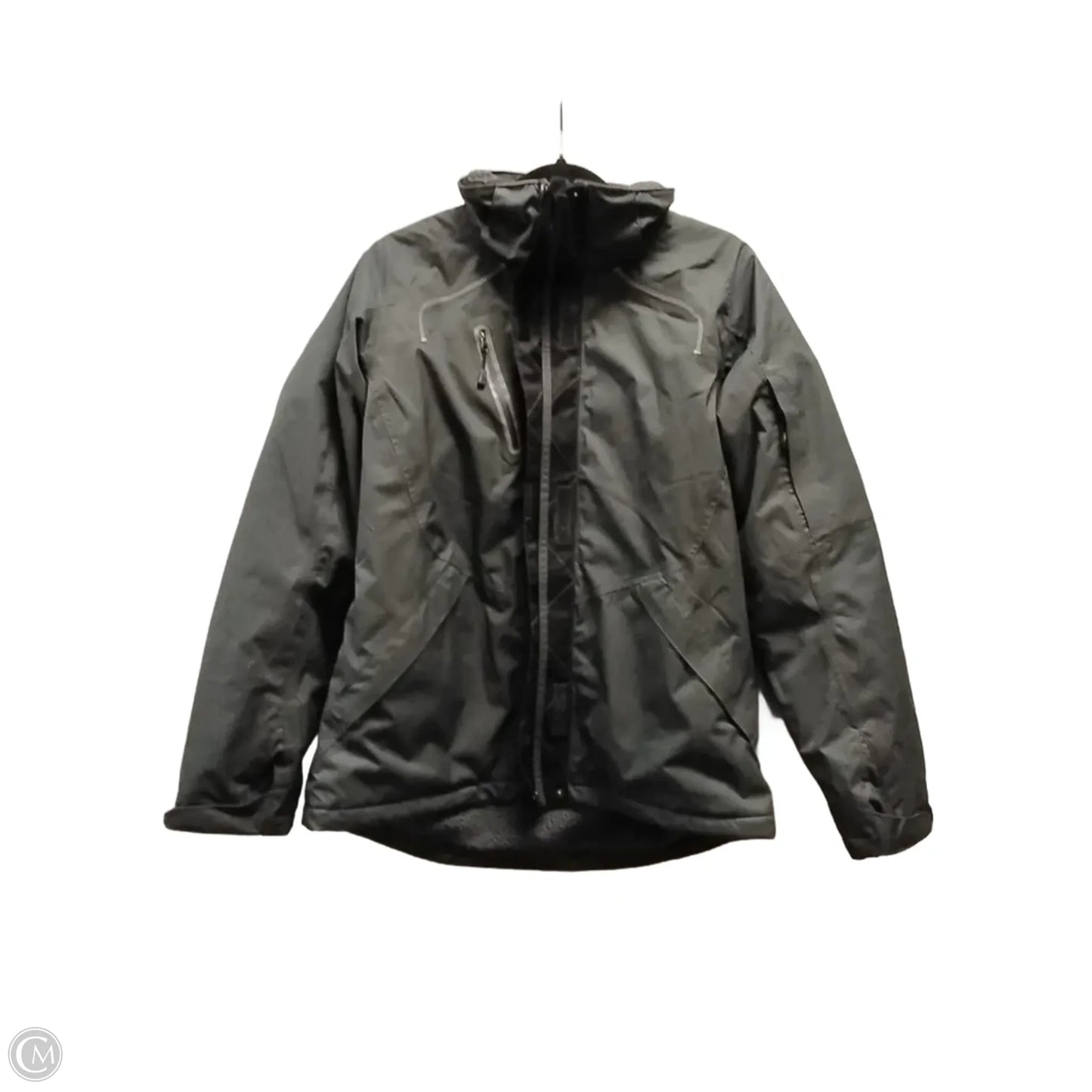 Coat Puffer & Quilted By Sport In Grey, Size: L