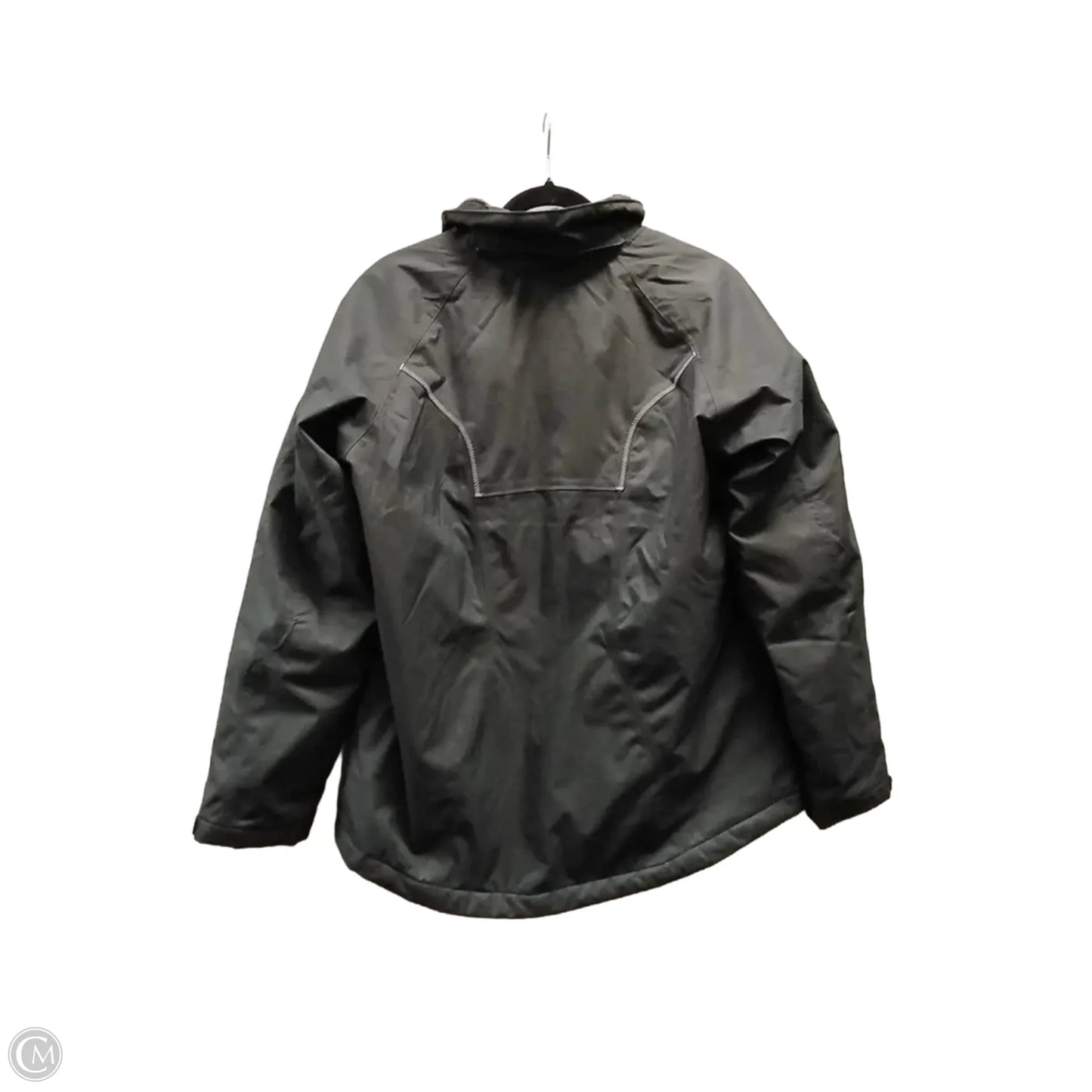 Coat Puffer & Quilted By Sport In Grey, Size: L