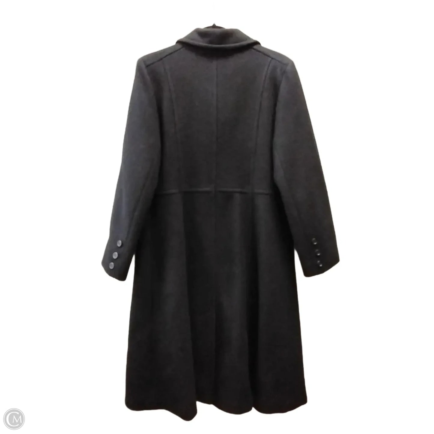 Coat Peacoat By Herman Kay In Black, Size: 10