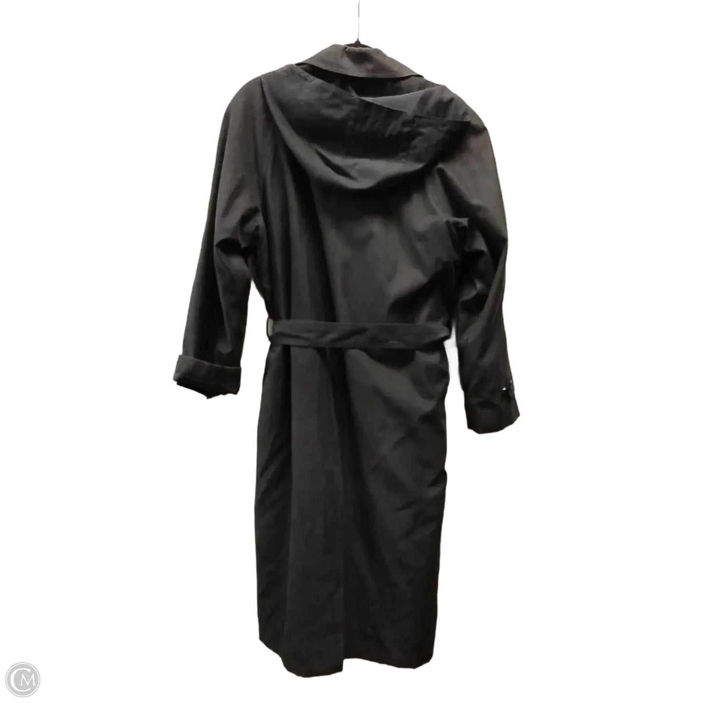 Coat Trench Coat By London Fog In Black, Size: 10