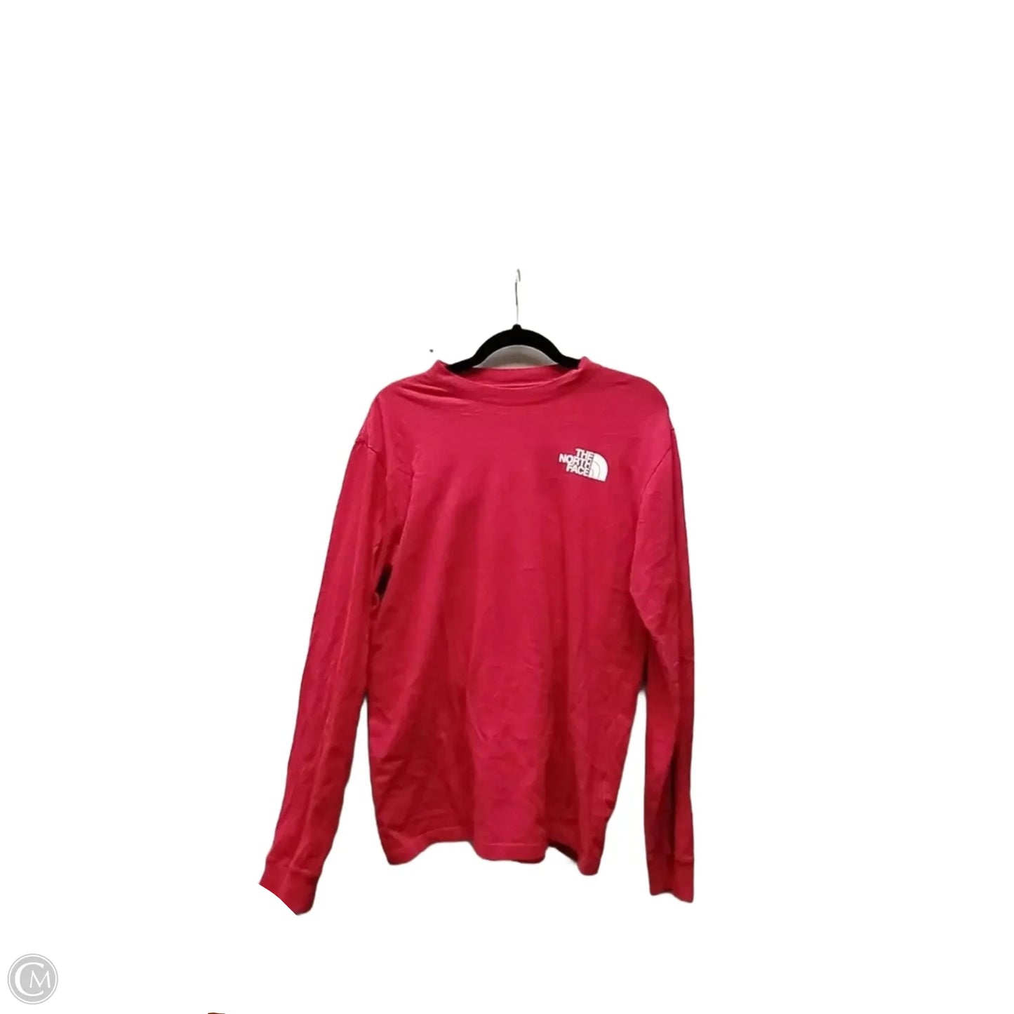 Top Long Sleeve By The North Face In Red, Size: M