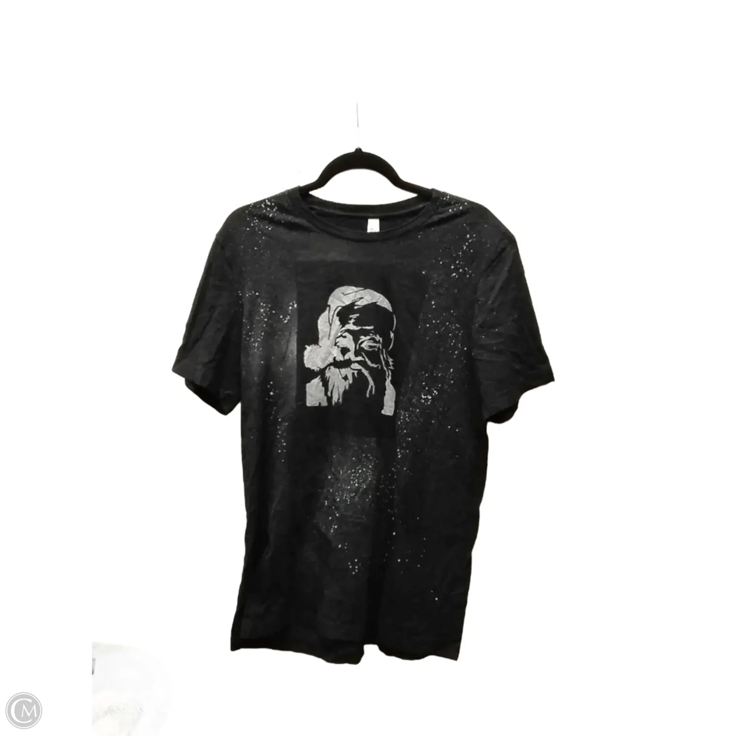 Top Short Sleeve By Canvas In Gold, Size: L