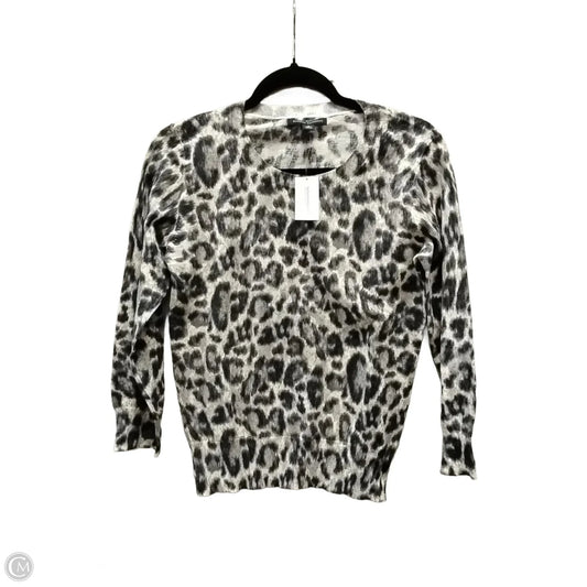 Top Long Sleeve By Banana Republic In Animal Print, Size: M
