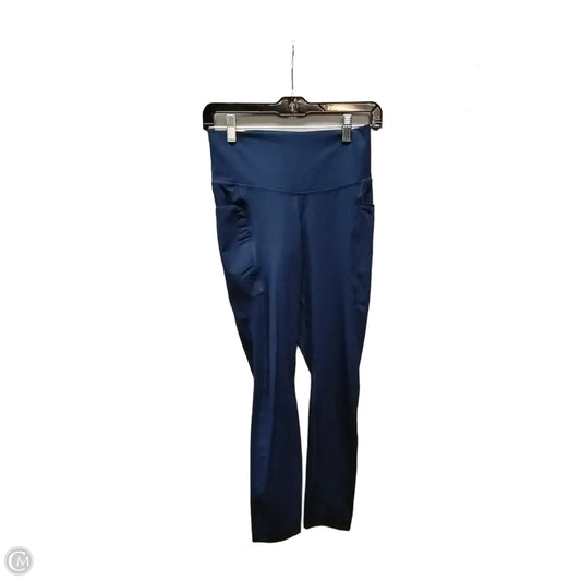 Athletic Leggings By Members Mark In Blue, Size: M