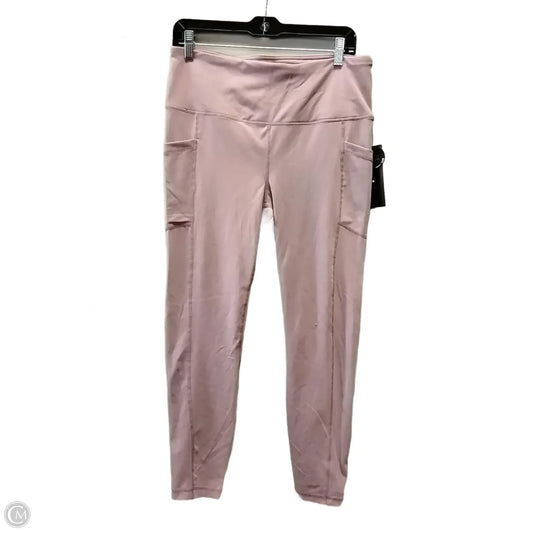 Athletic Leggings By Yogalicious In Mauve, Size: Xl