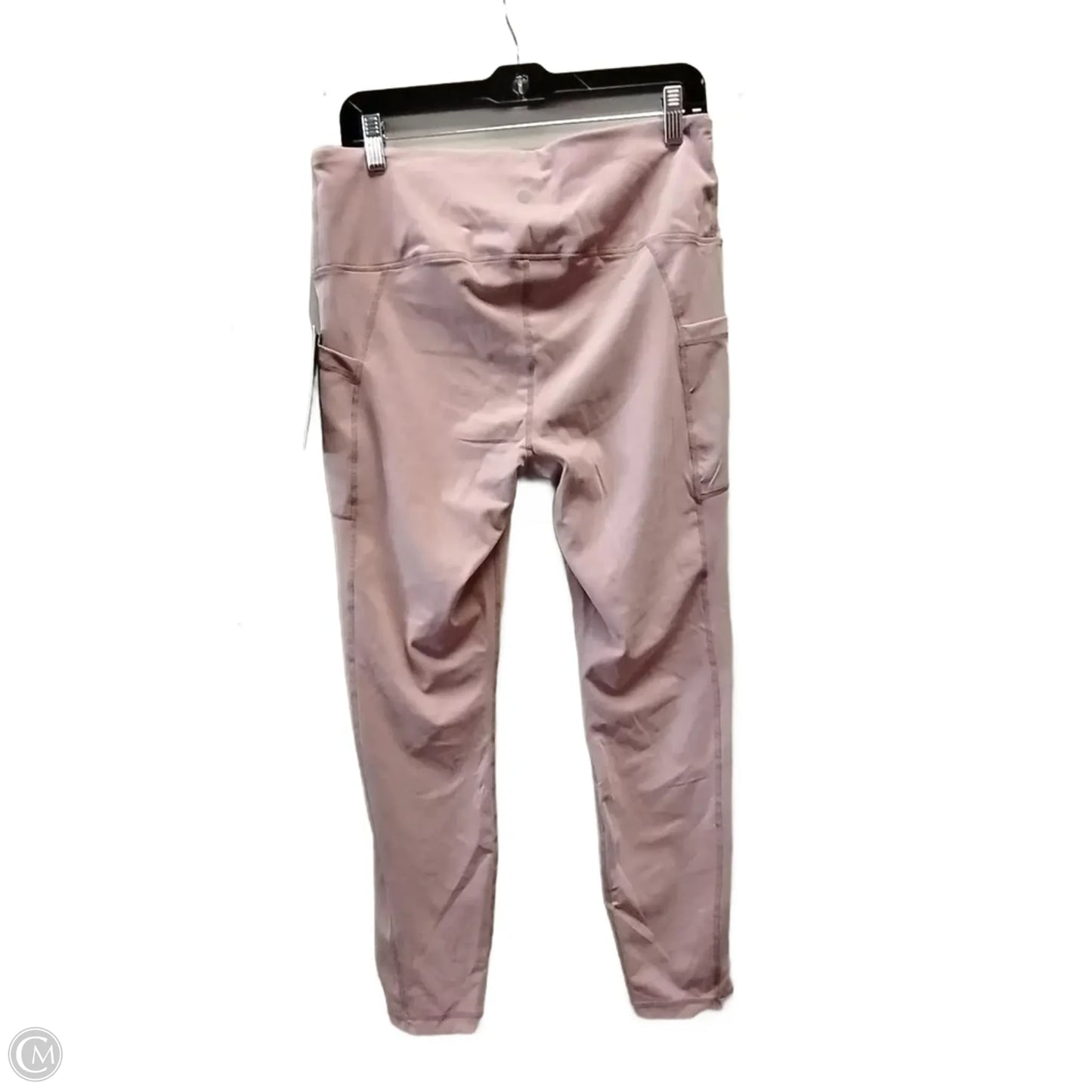 Athletic Leggings By Yogalicious In Mauve, Size: Xl