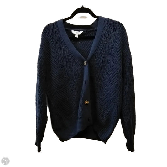 Cardigan By Time And Tru In Navy, Size: M
