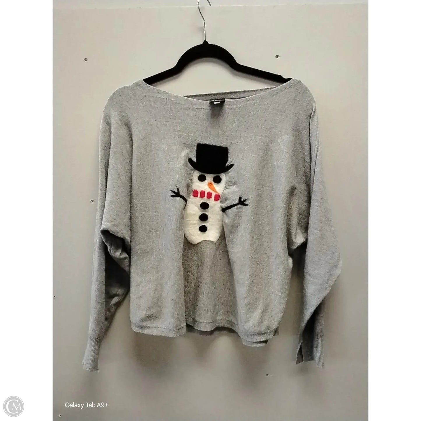 Sweater By Aaeda In Grey, Size: Xl