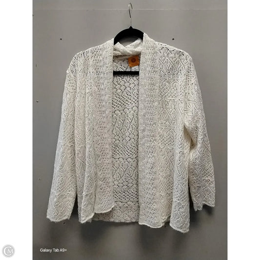 Sweater By Ruby Rd In White, Size: Xl
