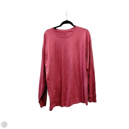 Top Long Sleeve Basic By Clothes Mentor In Red, Size: Xl