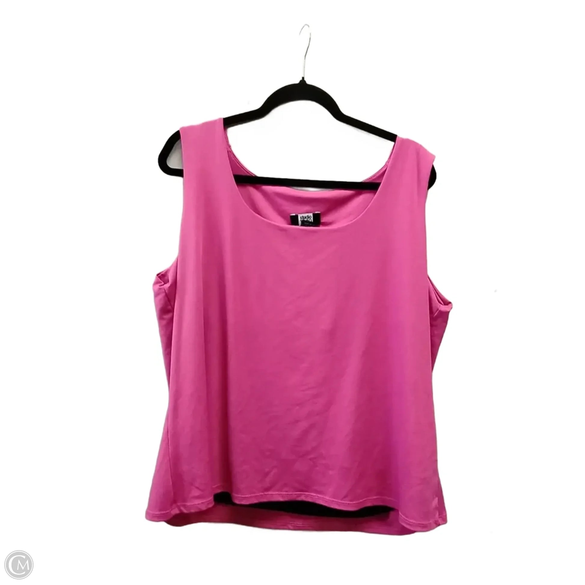 Top Sleeveless By Studio 1940 In Pink, Size: 3x – Clothes Mentor
