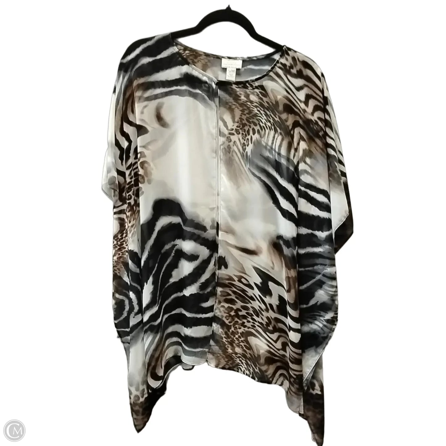 Kimono By Chicos In Animal Print, Size: S