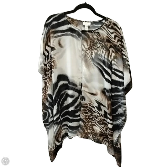 Kimono By Chicos In Animal Print, Size: S