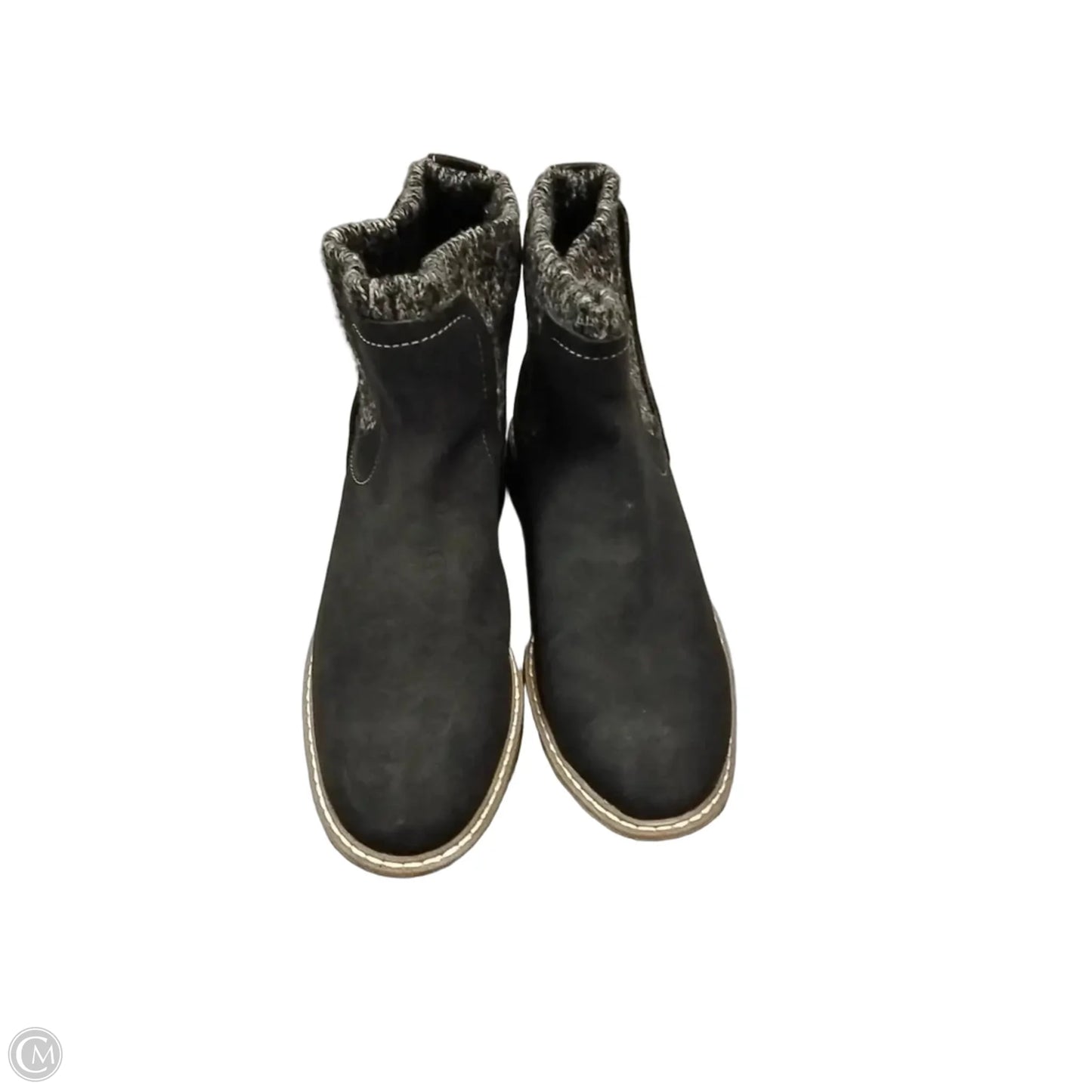 Boots Ankle Flats By St Johns Bay In Black, Size: 7